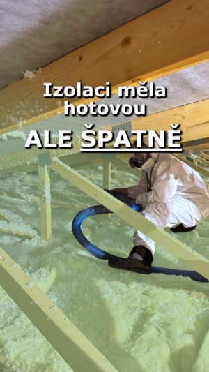 Plísně? Možná za to může špatná izolace