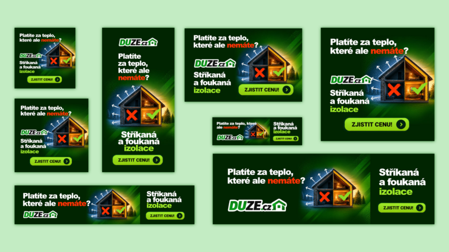 Bannery pro kampaň Nemáte teplo